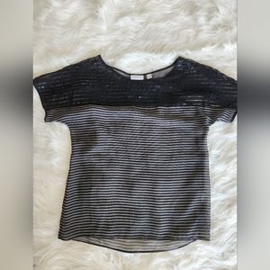 New York and Company xs black blouse